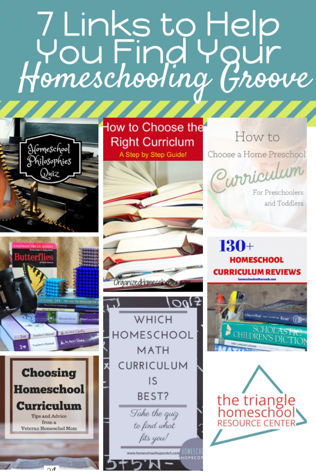 7 Links to Help You Find Your Homeschooling Groove