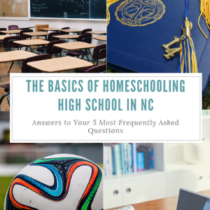 Answers to your top 5 questions about homeschooling high school in NC