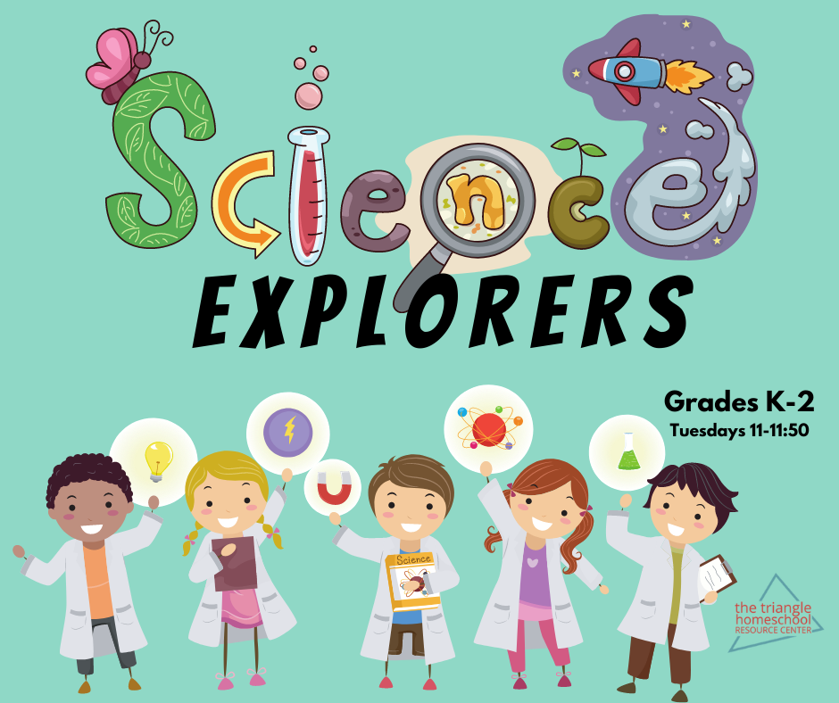 Science Explorers class for early elementary students in Garner NC area