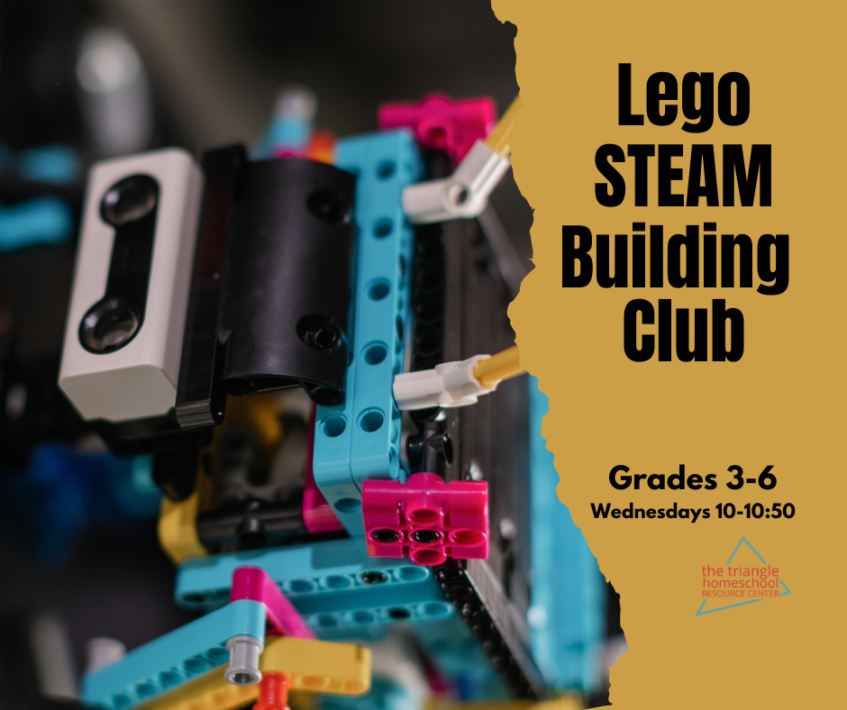 A lego building club for upper elementary students in the Garner NC area