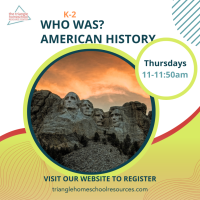 Homeschool American History for grades K-2 in Garner, NC